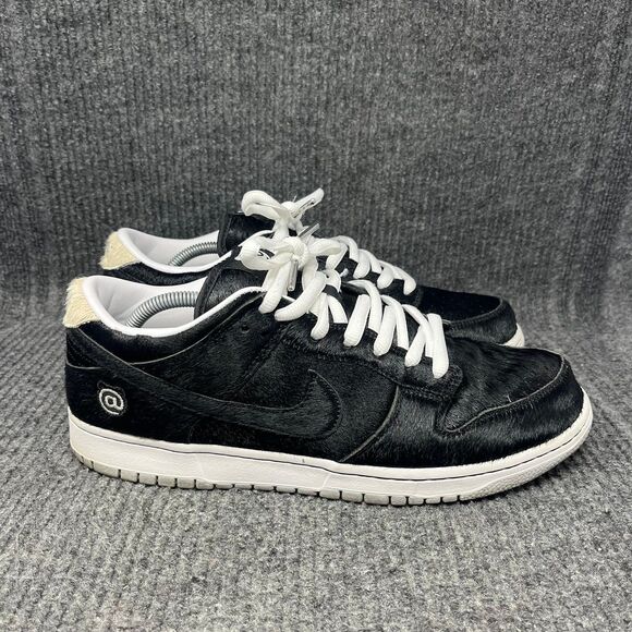 Nike SB Dunk Low Medicom Toy Bearbrick Black White Shoes Mens 12 CZ5127-001 main image 7
